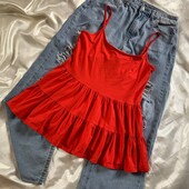 Красива блуза/майка червоного кольору