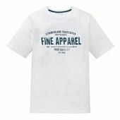 Чоловіча футболка біла Livergy M