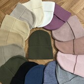 Демісезонна трикотажна шапка