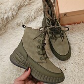 Стильні зручні зимові черевики на хутрі,якість супер