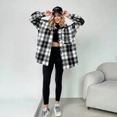 Сорочка жіноча в карту кашимір розміри 50-56