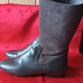 Clark оригинал, р 41) натуральная кожа, замша