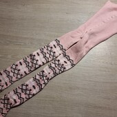 Лупилу! Теплые колготы для девочки, махровые колготки для девочки! 98/104! Лот 23