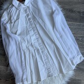 Базова сорочка з шикарною шифоновою спинкою, XS