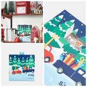 Адвент календар з машинками та дорогою, знаками