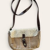 Меховая мини сумочка под замшу ❣️