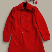 Брендовое кирпичное пальто 80% шерсть ❣️