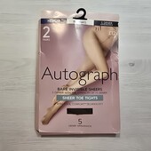 Autograph! Капронові жіночі колготки 5 ден М розмір, в лоті 2 пари! Лот 1