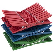 Прищіпки для білизни "Крокодил" пластикові 20шт, 8см