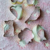 ❤️Кондитерские металлические формы для десертов, пряников, салатов и гарниров, набор 7 шт❤️7,5 - 8см