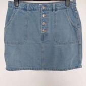 Джинсова спідниця розмір 14