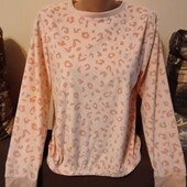 Велюрова піжамна кофтинка пог. 55