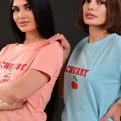 Футболка,  колір блакитний 