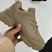 Красивые кроссовки на меху осень-зима ! 36,38р