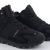 Зима ! Мужские ботинки на густом меху! 43,44р черн