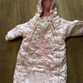2 зимові комбінезони стан супер , ціна смішна 0-9 міс