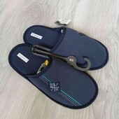 Inextenso брендовые текстильные тапки цвет синий размер евро 43/44