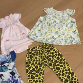 Лот на новонароджену дівчинку новий + подарунок