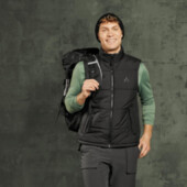 Теплий жилет M водовідштовхувальний та вітрозахисний для чоловіка Crivit