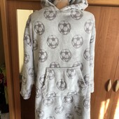 Меховушка, плюшева туника, кофта, худи, мяч, довга, 11-12 р 146-152 см, tu. в ідеалі