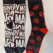 2 пари! Набір! Шкарпетки Marvel Розміри: 39/42