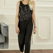 Ошатний, стильний комбінезон в пайєтки❣️