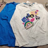 Hip&Hops! Реглан для девочки, лонгслив для девочки! 2 шт! 122/128! Лот 6