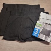 Ливерджи! Трикотажные мужские трусы, мужские боксеры! 3 шт! Хл размер! Лот 3908