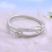 Каблучка 'Xuping' Фіаніт (Родій) 061311