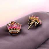 Сережки 'Xuping' Фіаніт (позолота 18к) 062517