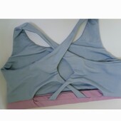 Без наполнителя спортивный бюстгальтер XS/S