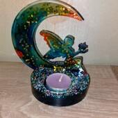 Свічник з епоксидної смоли