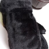 Теплые зимние варежки, альпака на меху. Anjela/