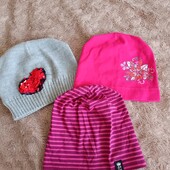 Шапка осінні, весняні на дівчину ОГ 48-52