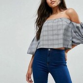 Блуза з відкритими плечима р.л