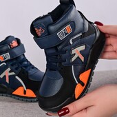 Деми ботинки на флисе для мальчика 33-34 р.Готовимся к холодам!!!!