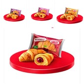 круасани з фруктовою начинкою -асорті-1кг