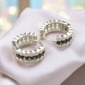 Сережки 'Xuping' Фіаніт (Родій) 067715