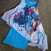 Трикотажное платье р.40