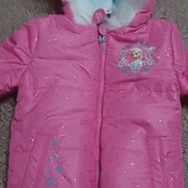 Гарна тепла зимова куртка для діачинки