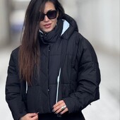 Топова вкорочена жіноча куртка холодна осінь/зима