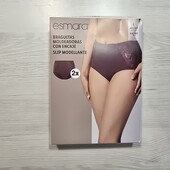 Есмара! Високі коригуючі жіночі труси з утяжкою живота 44/46 євро 50/52 наш, в лоті 2 шт! Лот 51