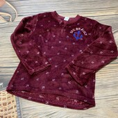 Тепленькая плюшевая кофточка для дома и сна на 9/10лет, состояние отличное