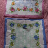 дві носових хустинки