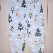 Теплі велюрові штани Primark, 1,5-2р / 92см