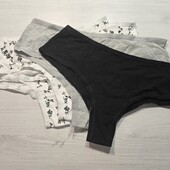Есмара! Трикотажні жіночі труси, хіпстери! 4 шт! 36/38 євро! Лот 40