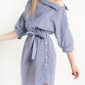 Нова сукня оверсайз на одне плече з біркою