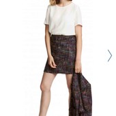 Розпродаж! h&m твидовая юбка 44