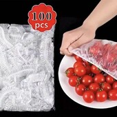 Одноразовые эластичные крышки для кастрюли, миски