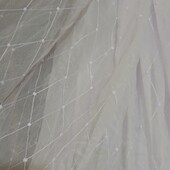 Готовая Шикарнейшая тюль на кухню 5м бамбук